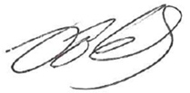 Shaun Edwards Signature
